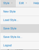 save style