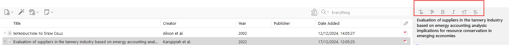 Useful Plugins and Built-In Features in Zotero – Technion Library
